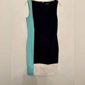 Lauren Ralph Lauren colorblock dress 10